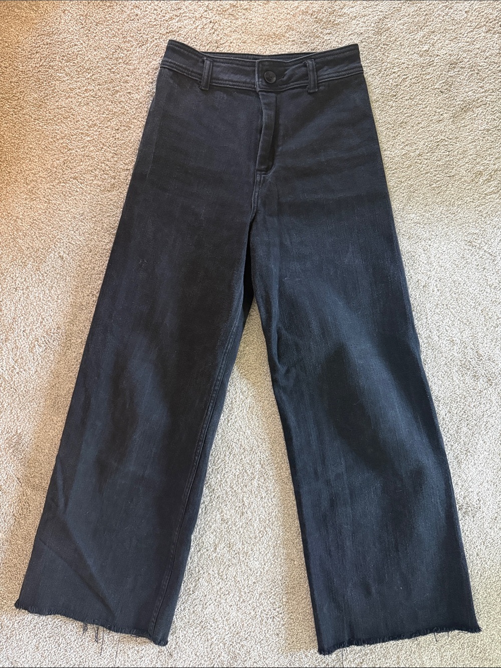 Black Wide-Leg Jean